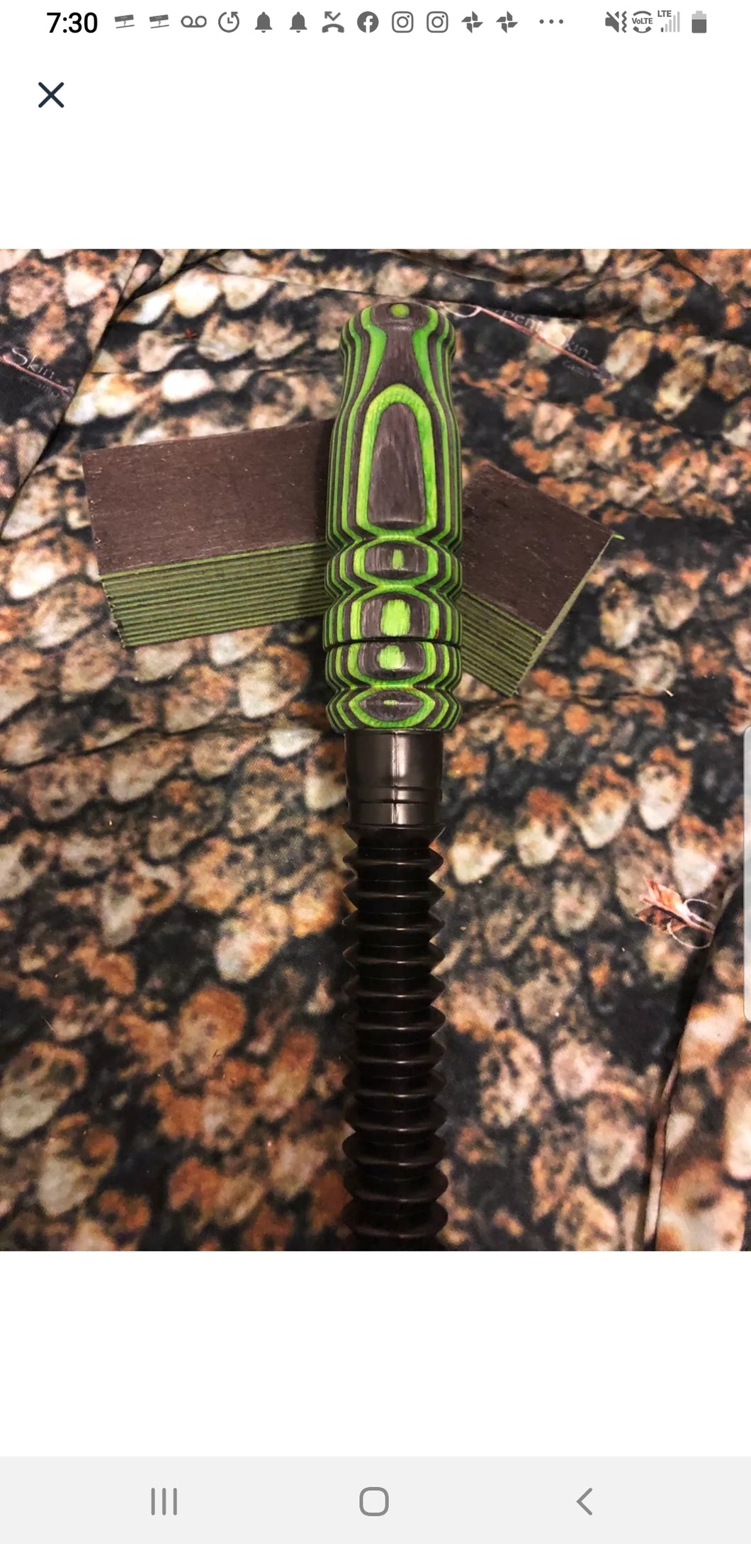 Buck Talker Grunt Call Green